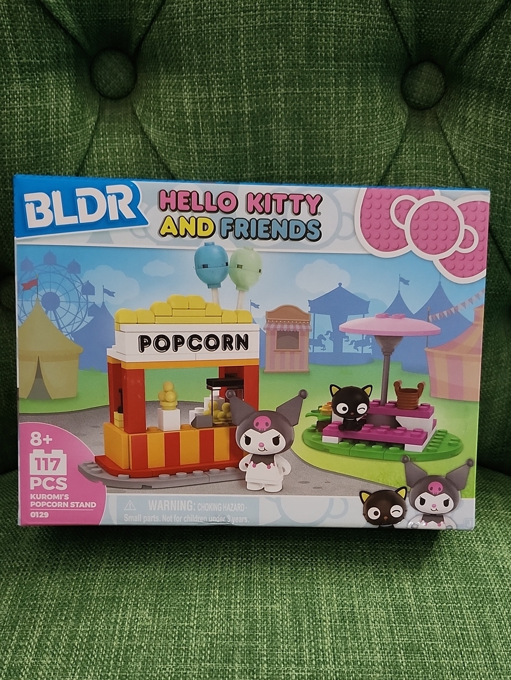 Hello Kitty and Friends Kids Kuromi's Popcorn Stand Playset